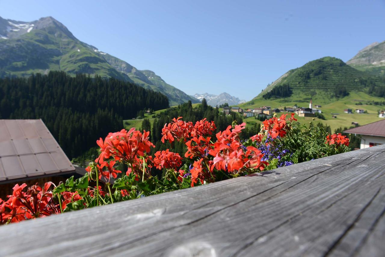 Ferienwohnung Biobauernhof Gehrnerhof am Arlberg Warth  Exterior foto
