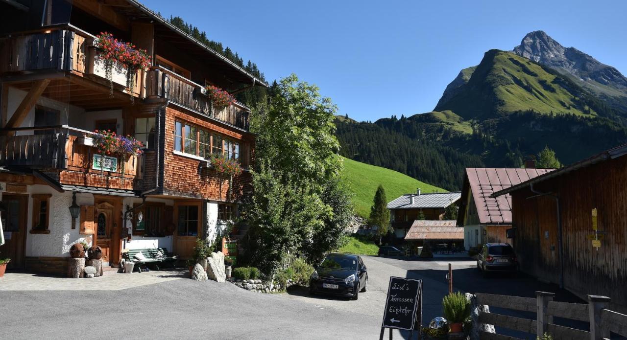 Ferienwohnung Biobauernhof Gehrnerhof am Arlberg Warth  Exterior foto